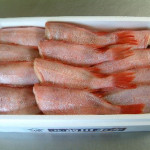 赤魚ウロコ取りヒレ付　12入
